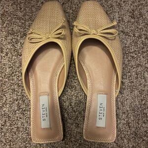 Steven New York Women's Cream Flats